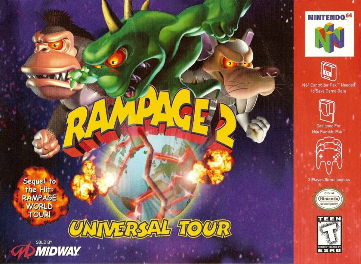 Download Torrent Rampage 2: Universal Tour ROM – N64