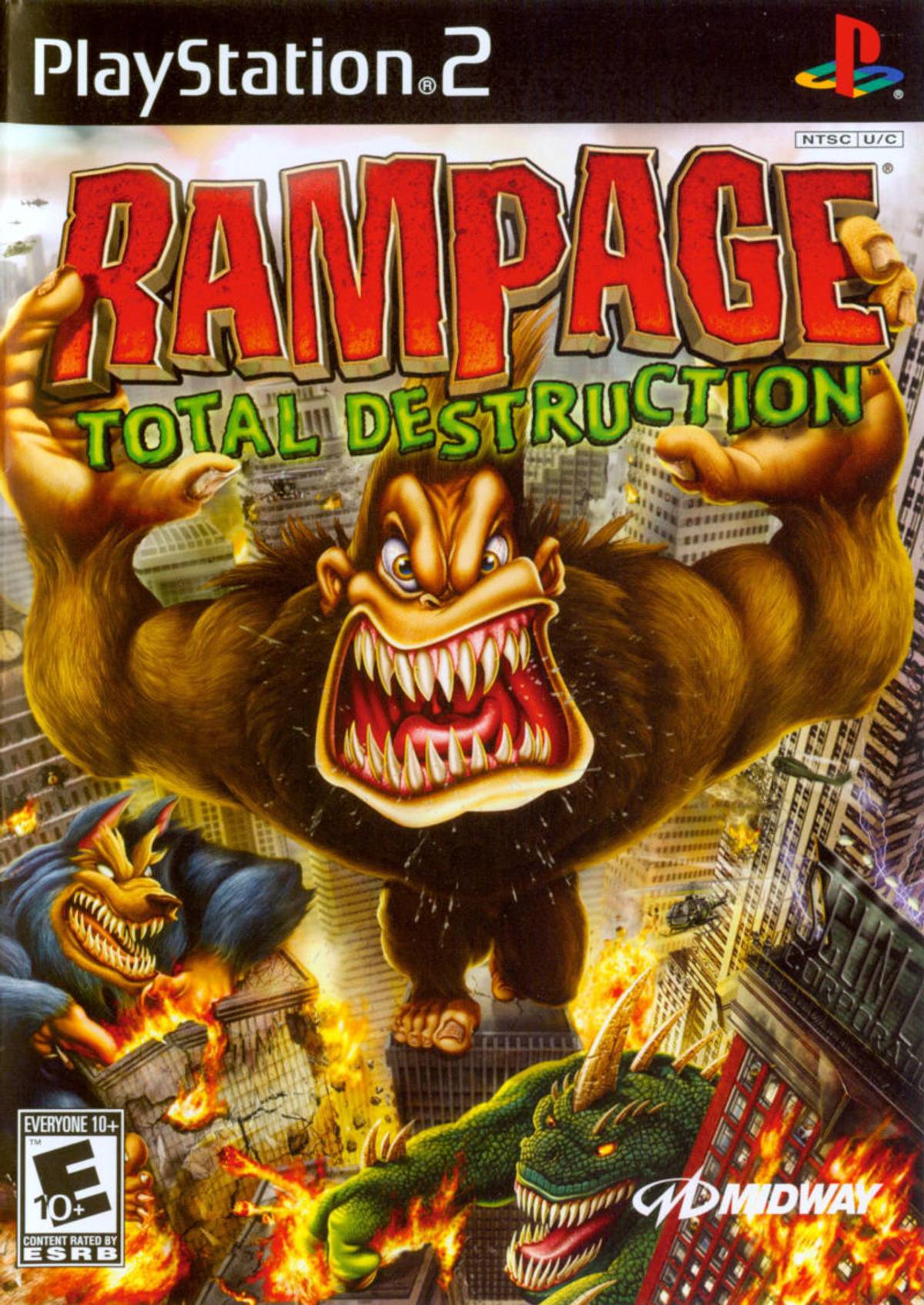 Download Torrent Rampage: Total Destruction ISO – PS2