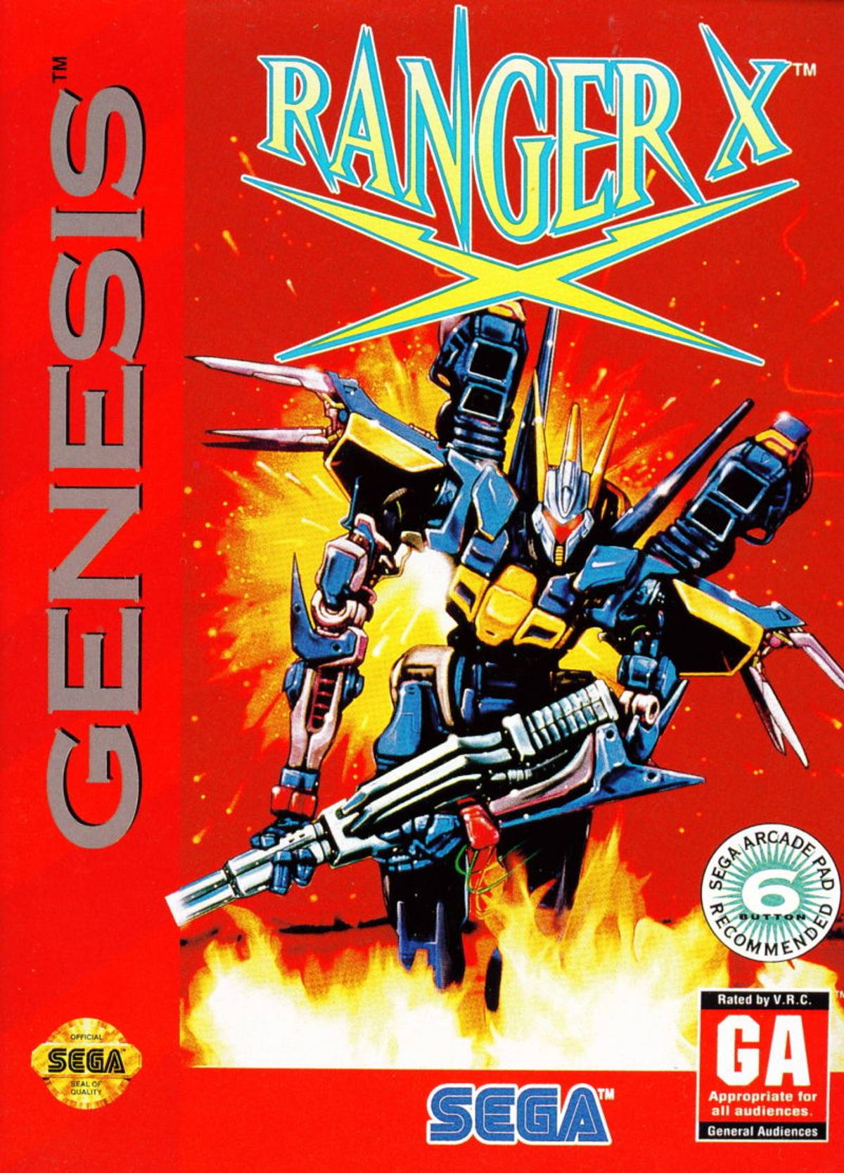 Download Torrent Ranger X ROM – Genesis