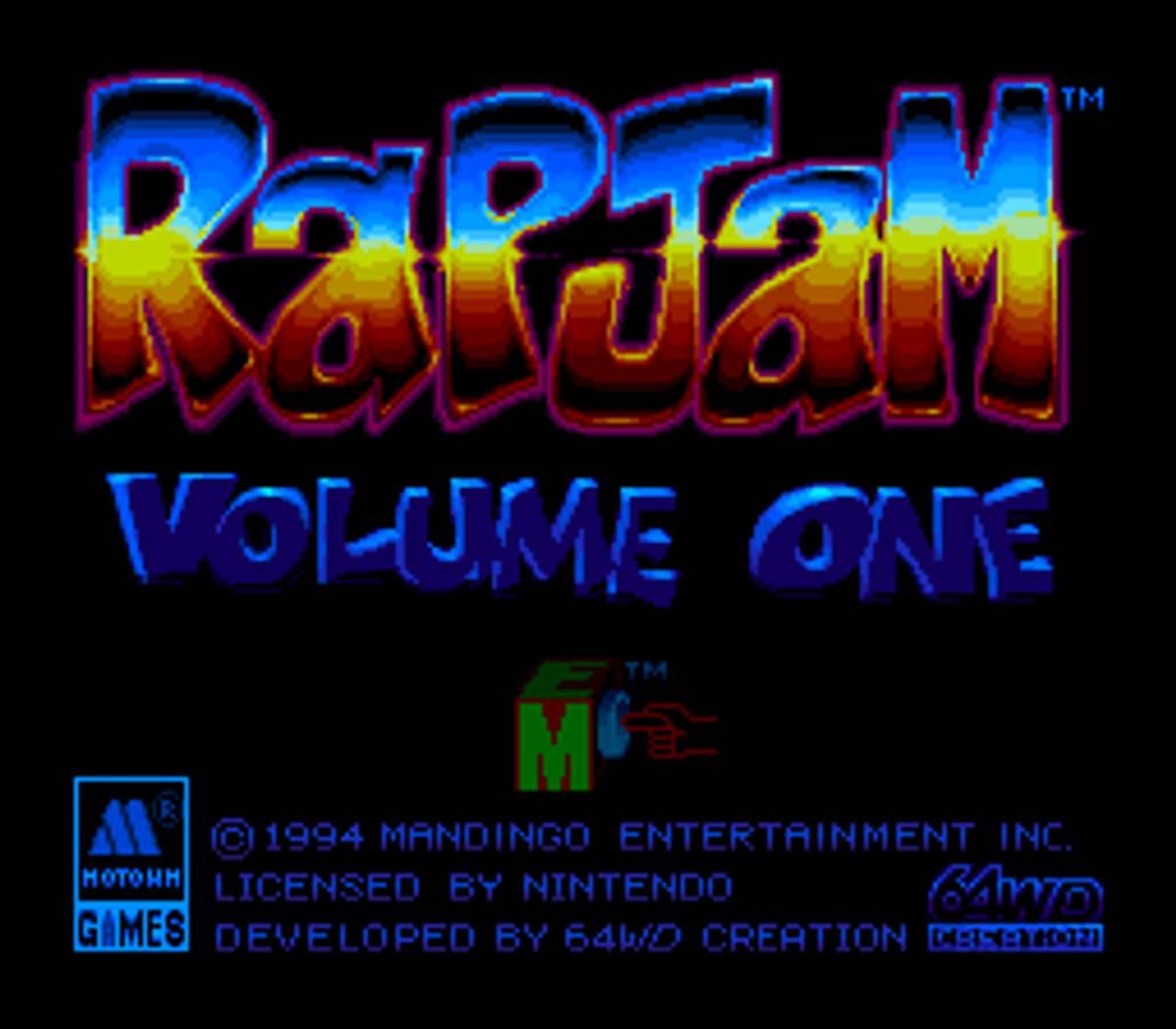 RapJam: Volume One ROM - SNES screenshot 1