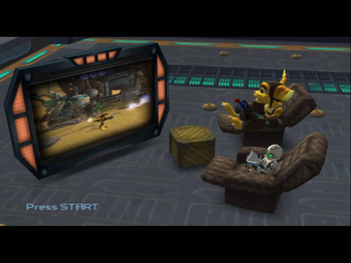 Ratchet & Clank: Going Commando ISO - PS2 screenshot 1