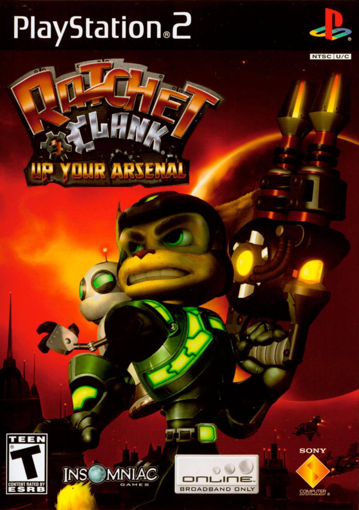 Download Torrent Ratchet & Clank: Up Your Arsenal ISO – PS2