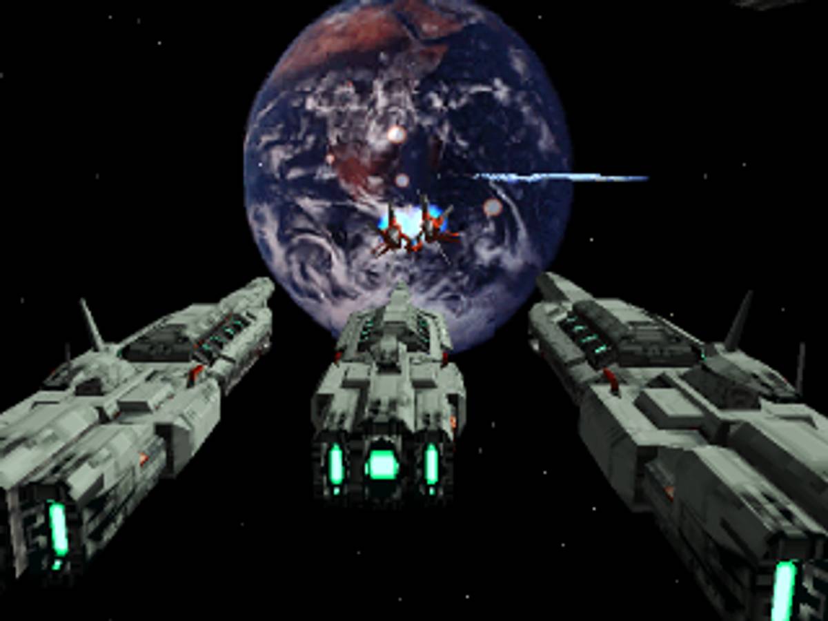 RayStorm ISO - PS1 screenshot 1