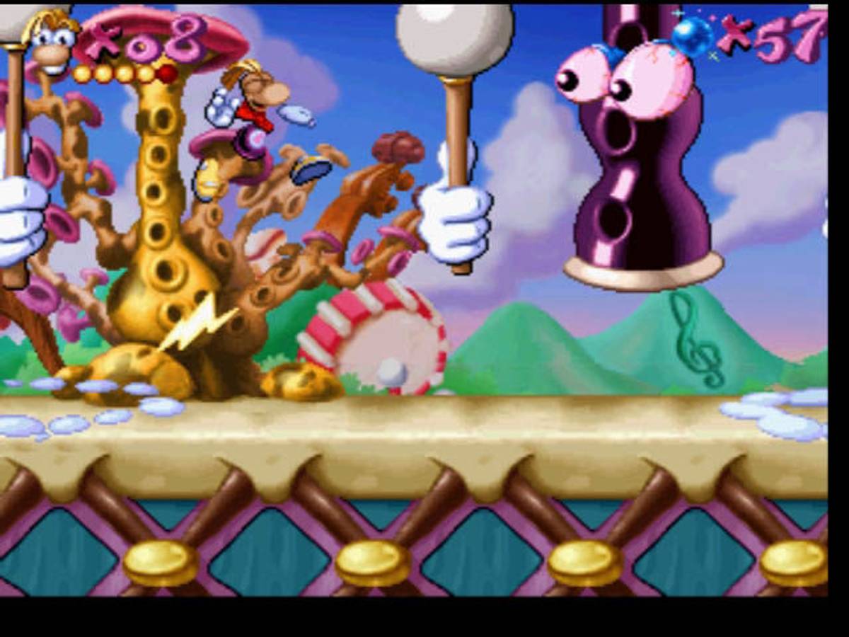Rayman ISO - PS1 screenshot 10