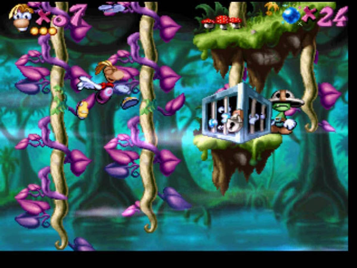 Rayman ISO - PS1 screenshot 2