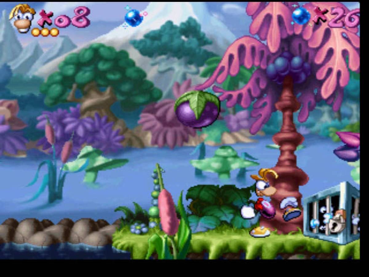 Rayman ISO - PS1 screenshot 6