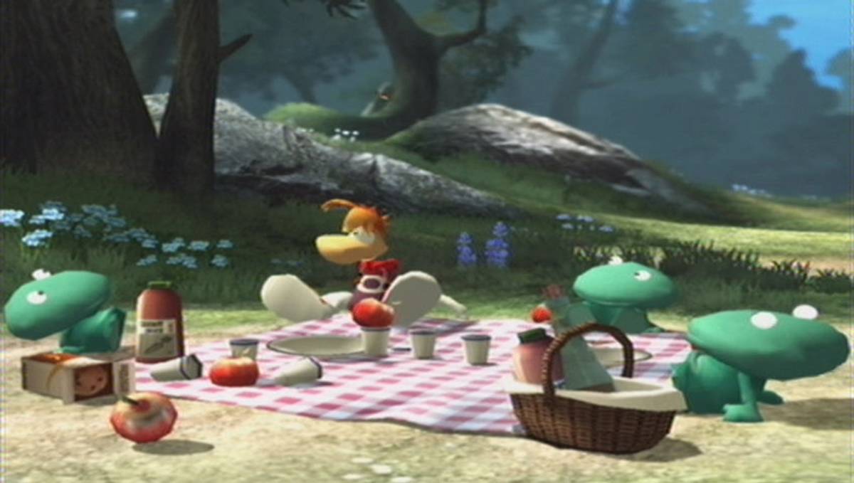 Rayman: Raving Rabbids ISO - Wii screenshot 2