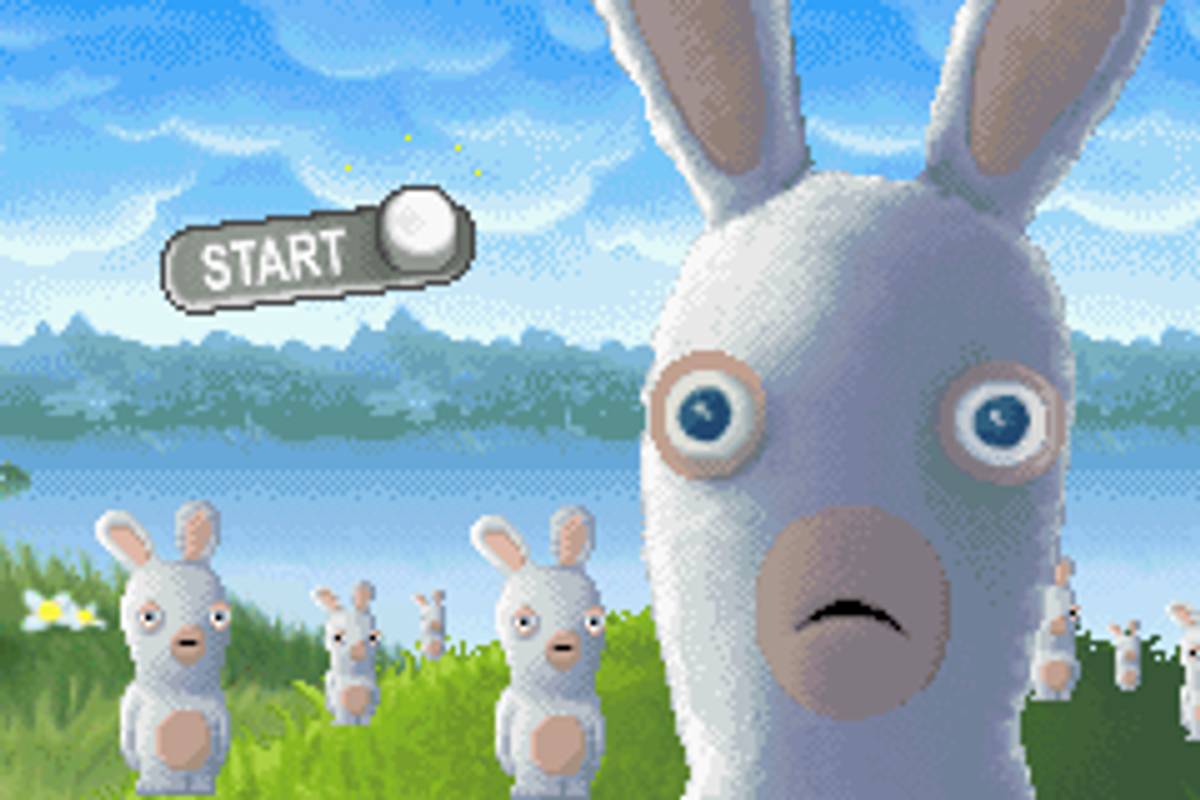 Rayman: Raving Rabbids ROM - GBA screenshot 2