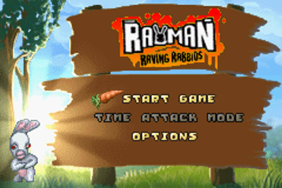Rayman: Raving Rabbids ROM - GBA screenshot 3