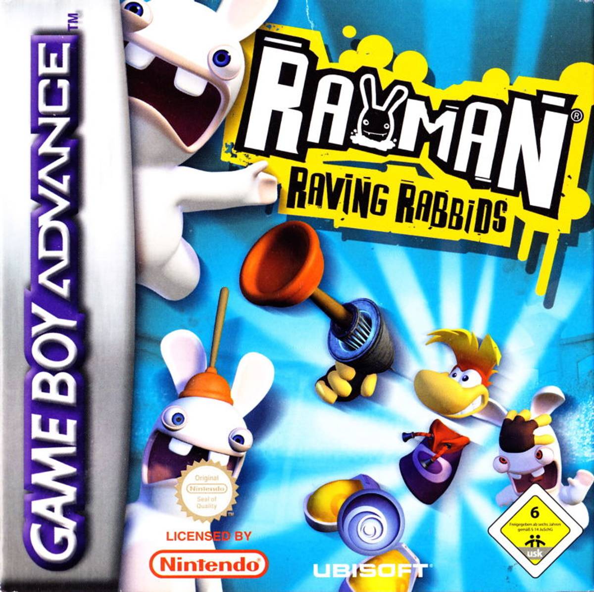 Download Torrent Rayman: Raving Rabbids ROM – GBA