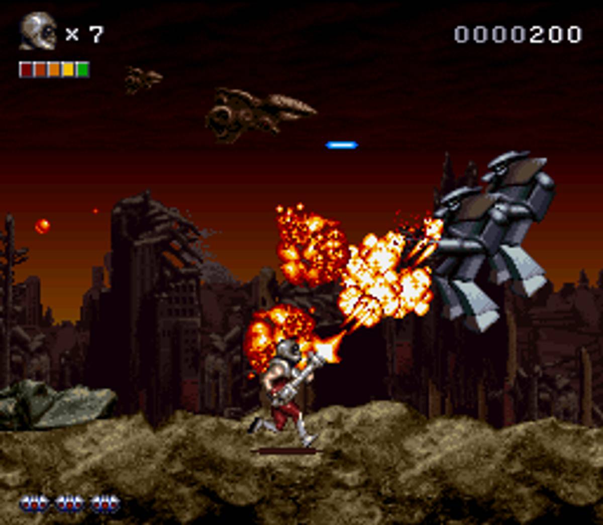 Rendering Ranger R² ROM - SNES screenshot 2