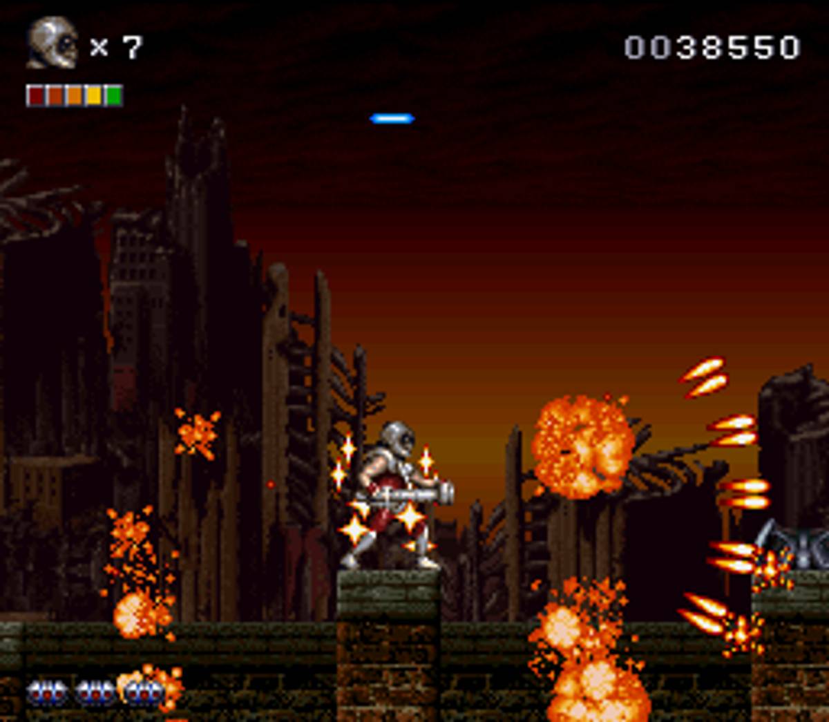 Rendering Ranger R² ROM - SNES screenshot 3