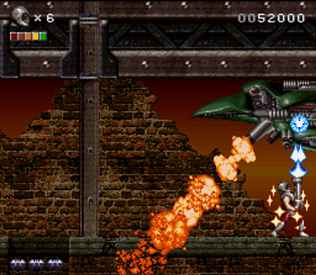 Rendering Ranger R² ROM - SNES screenshot 4