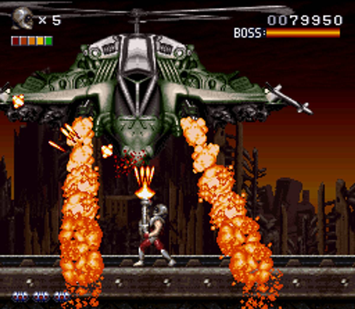 Rendering Ranger R² ROM - SNES screenshot 5