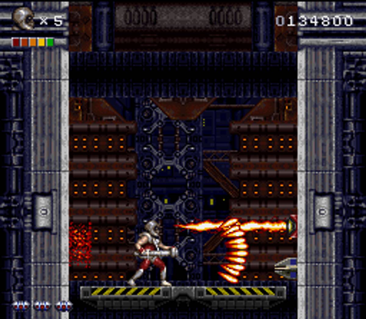 Rendering Ranger R² ROM - SNES screenshot 7