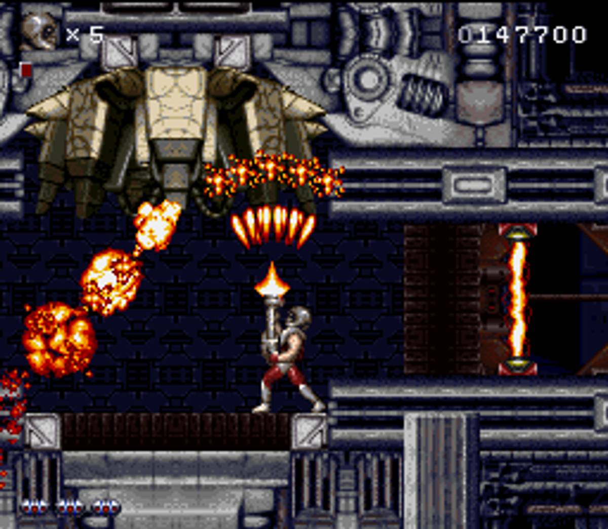 Rendering Ranger R² ROM - SNES screenshot 8