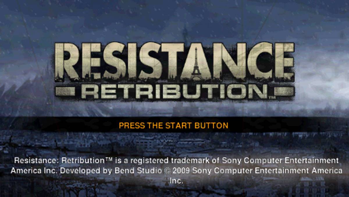 Resistance: Retribution ISO - PSP screenshot 2