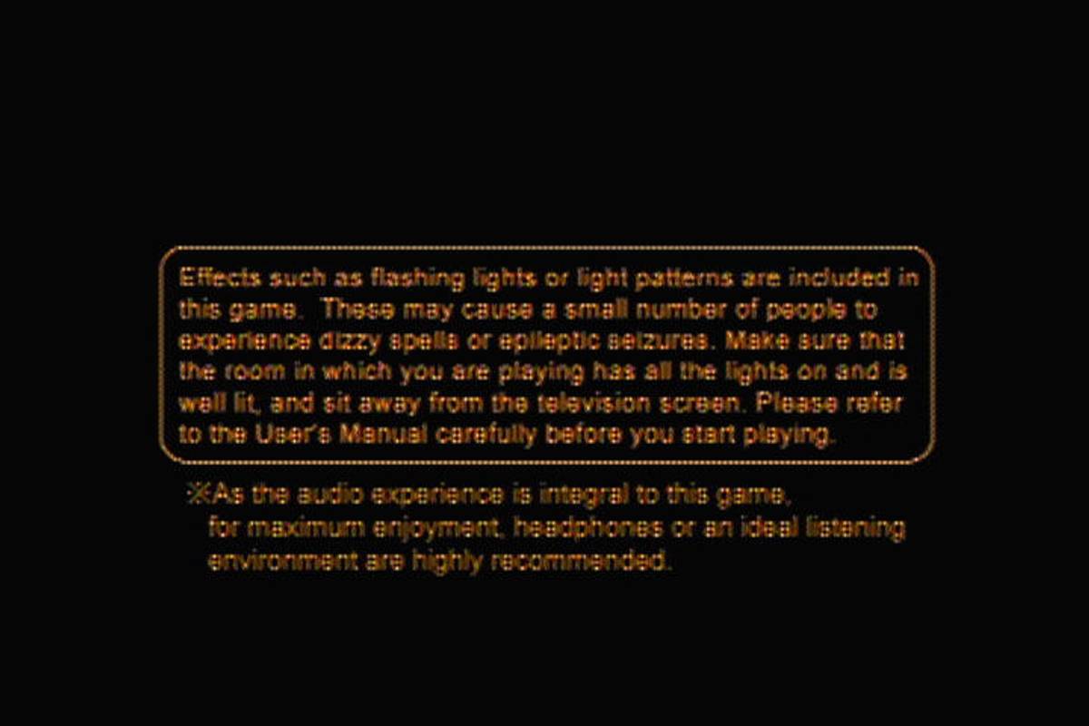 Rez ISO - PS2 screenshot 1
