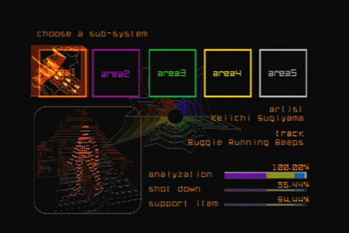 Rez ISO - PS2 screenshot 3