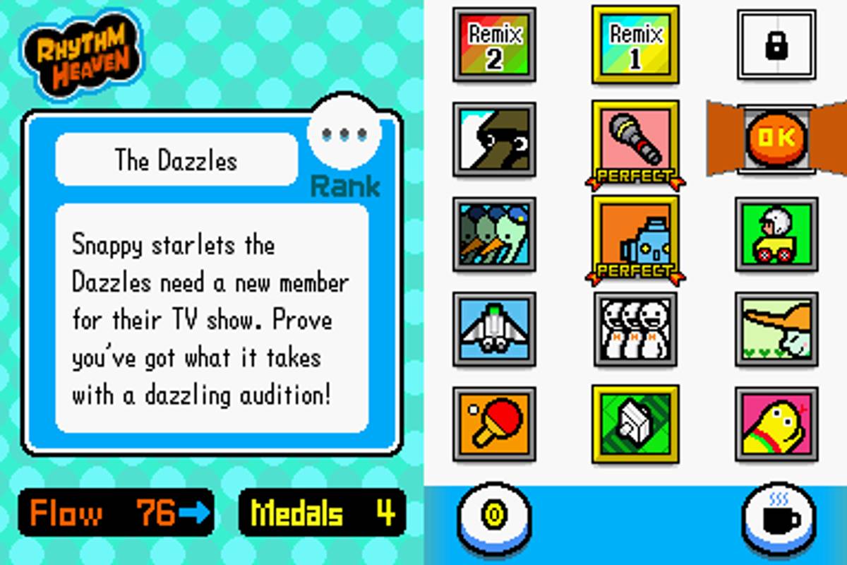 Rhythm Heaven ROM - NDS screenshot 2
