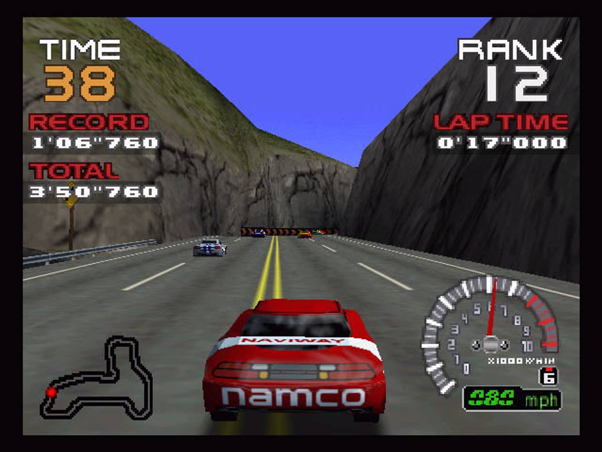 Ridge Racer 64 ROM - N64 screenshot 3