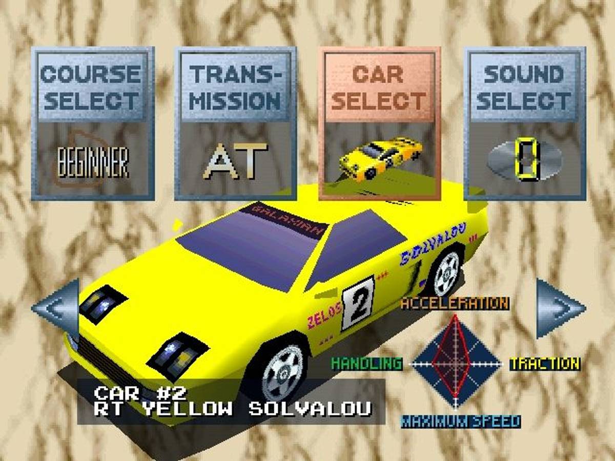 Ridge Racer ISO - PS1 screenshot 2