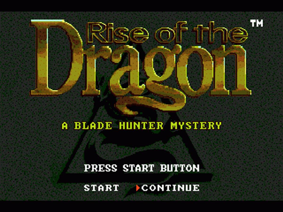 Rise of the Dragon ROM - Genesis screenshot 1