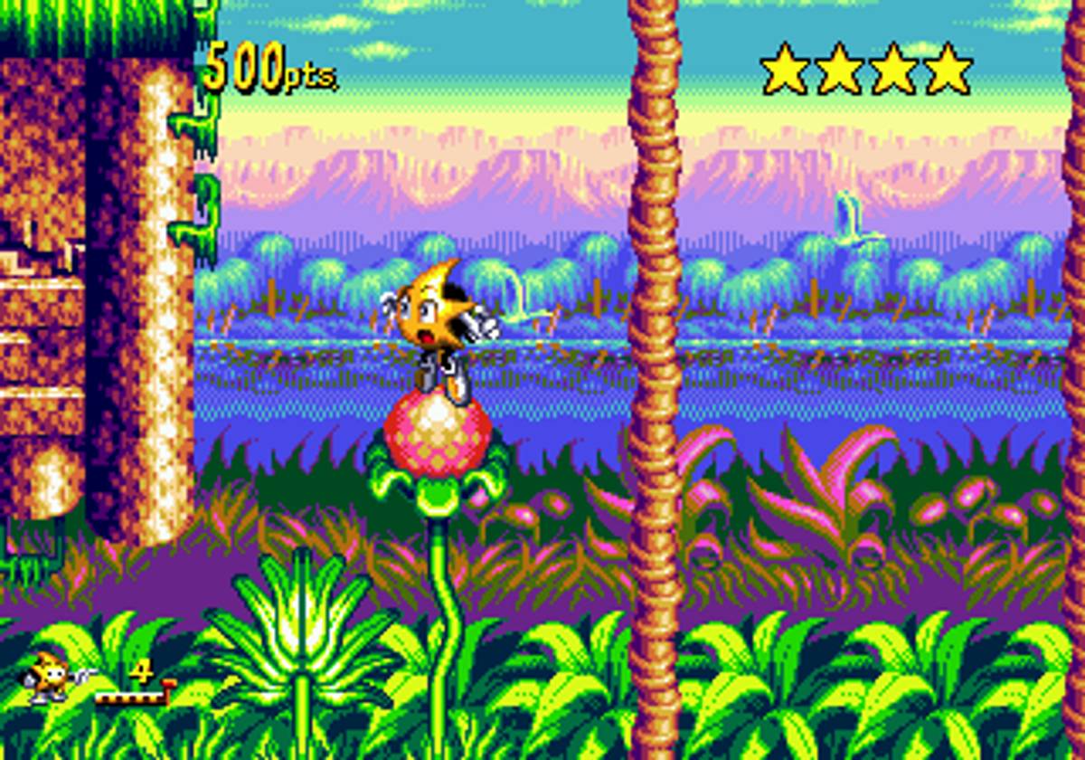 Ristar ROM - Genesis screenshot 2