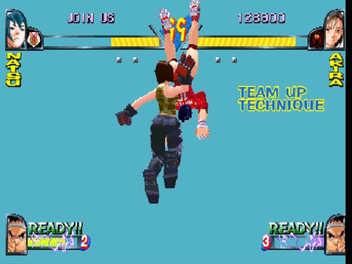 Rival Schools ISO - PS1 screenshot 1