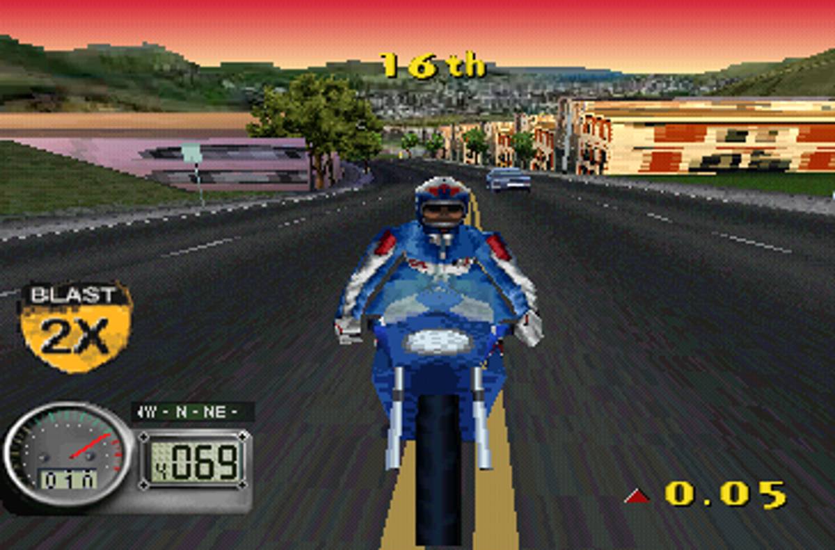 Road Rash 3-D ISO - PS1 screenshot 10