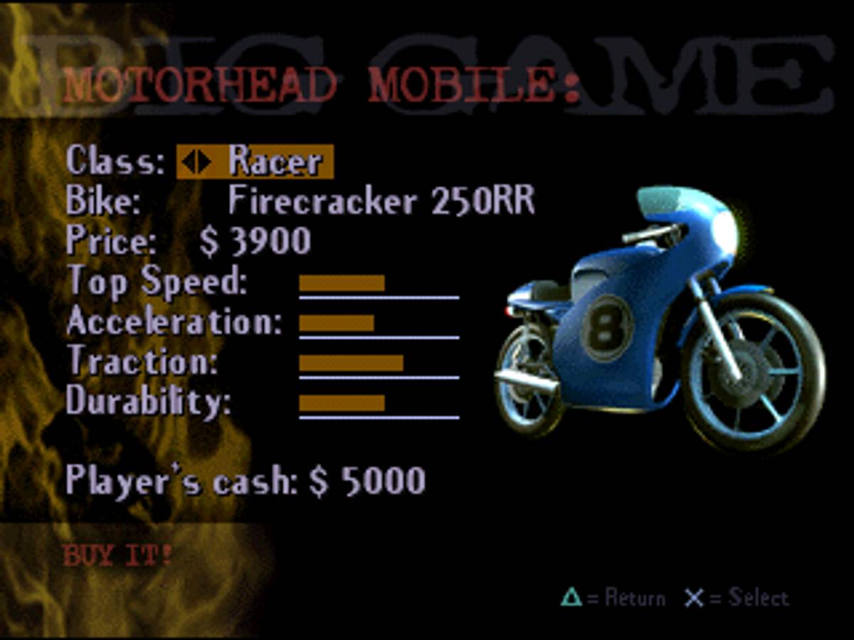 Road Rash 3-D ISO - PS1 screenshot 5