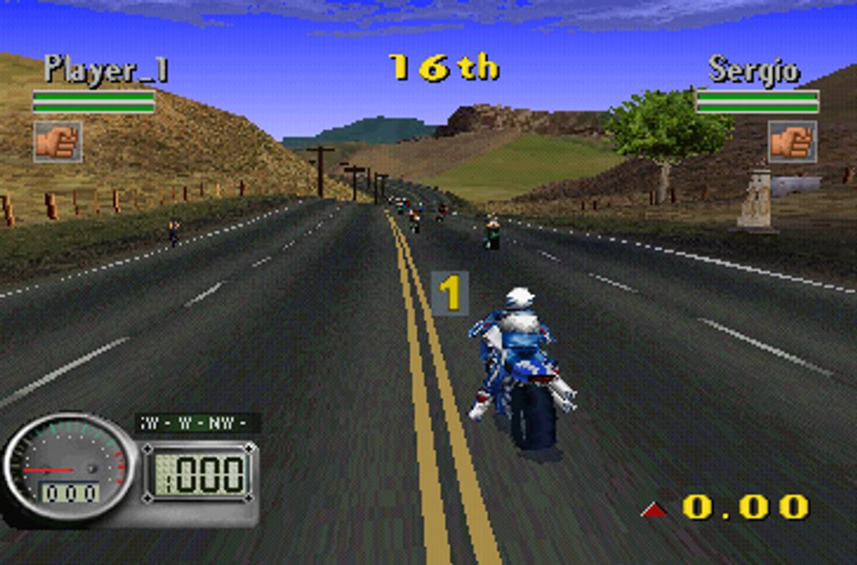 Road Rash 3-D ISO - PS1 screenshot 7