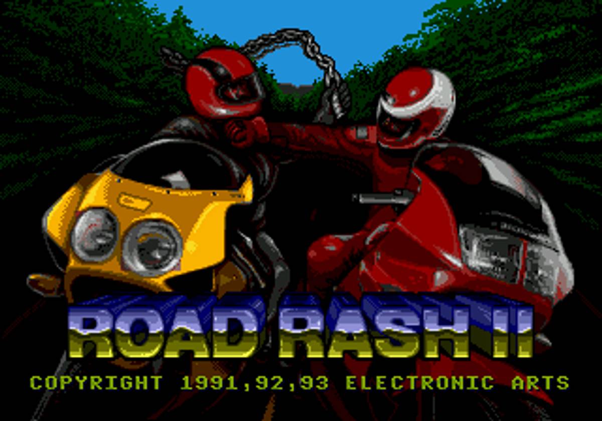 Road Rash II ROM - Genesis screenshot 1