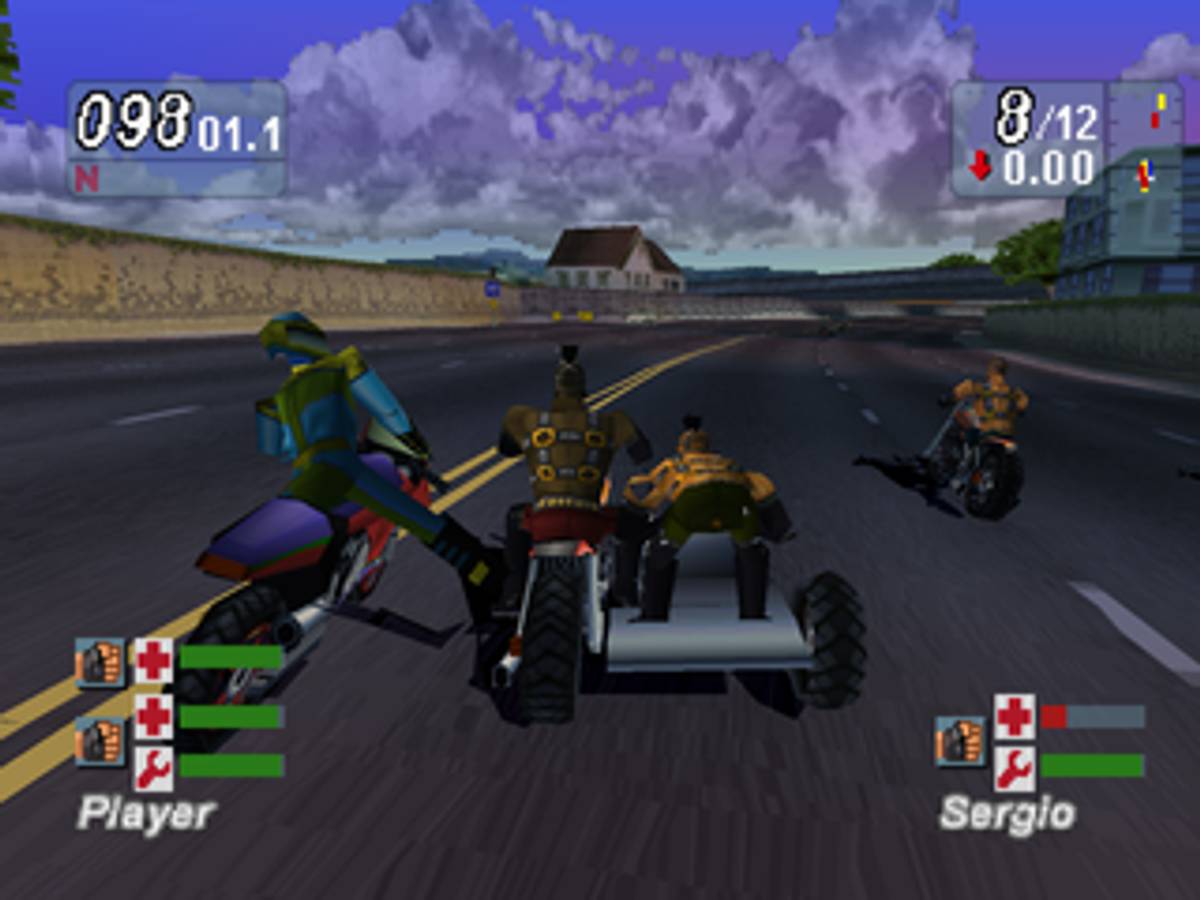 Road Rash: Jailbreak ISO - PS1 screenshot 7