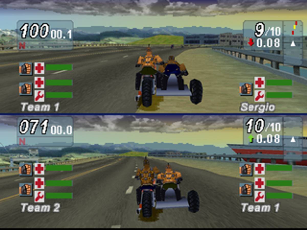 Road Rash: Jailbreak ISO - PS1 screenshot 9