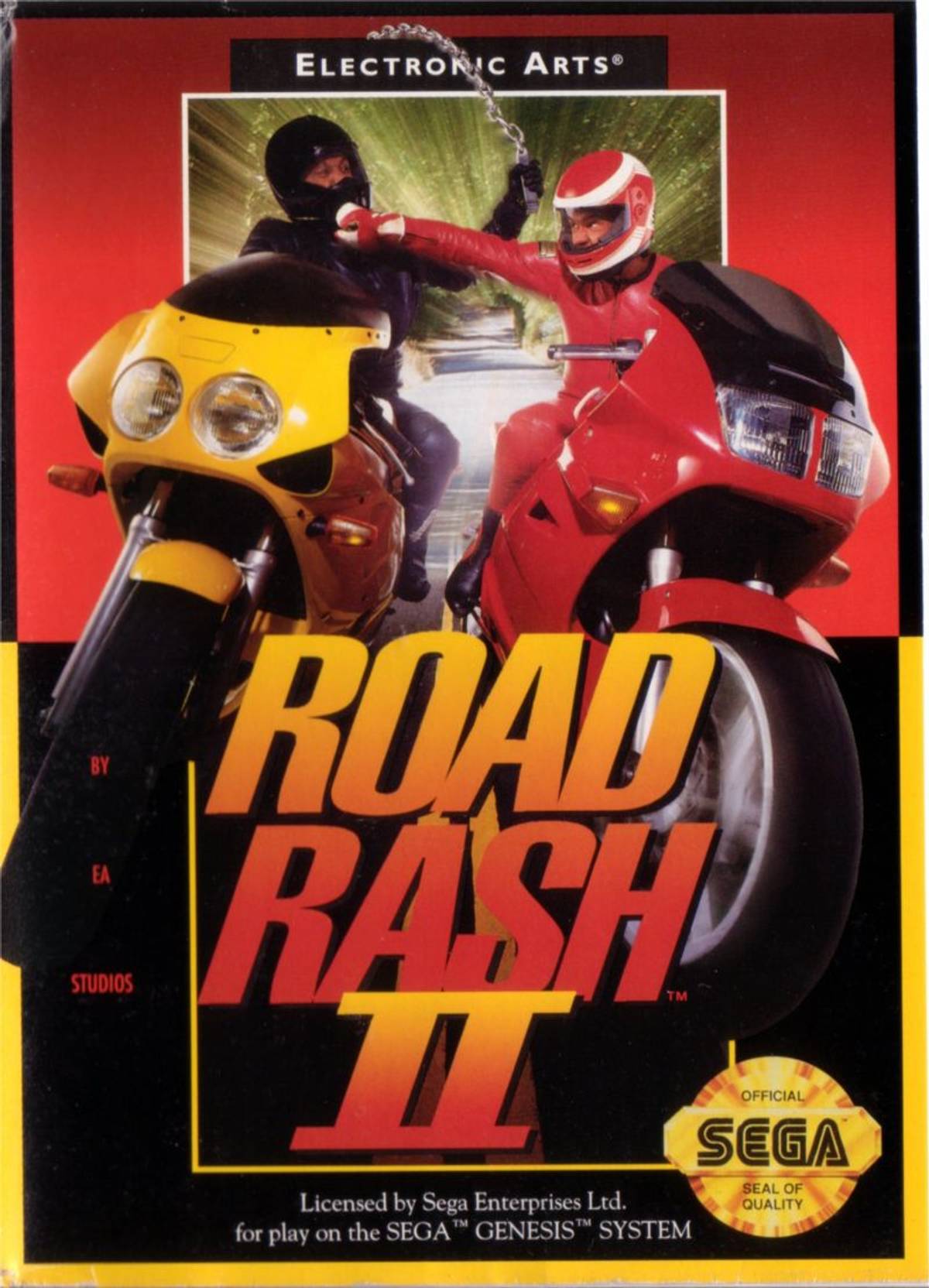 Download Torrent Road Rash II ROM – Genesis