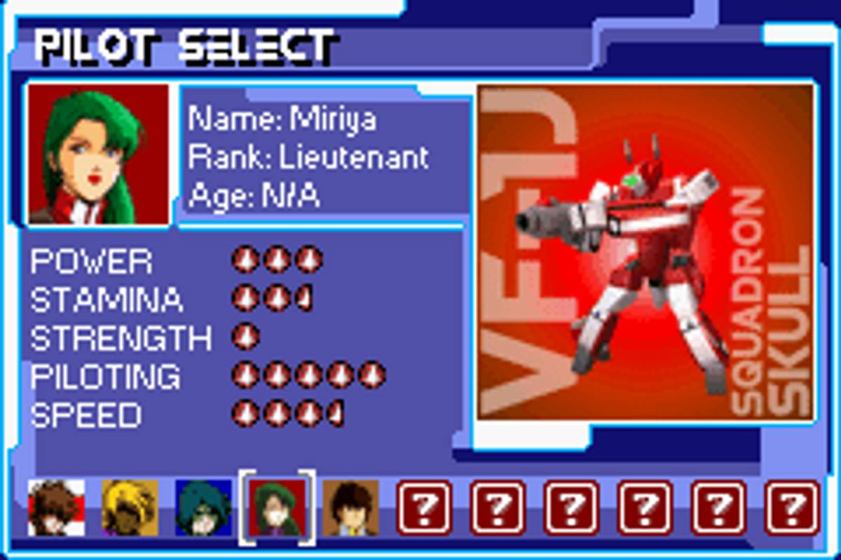Robotech: The Macross Saga ROM - GBA screenshot 3