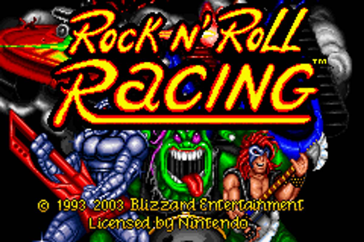 Rock n' Roll Racing ROM - GBA screenshot 1