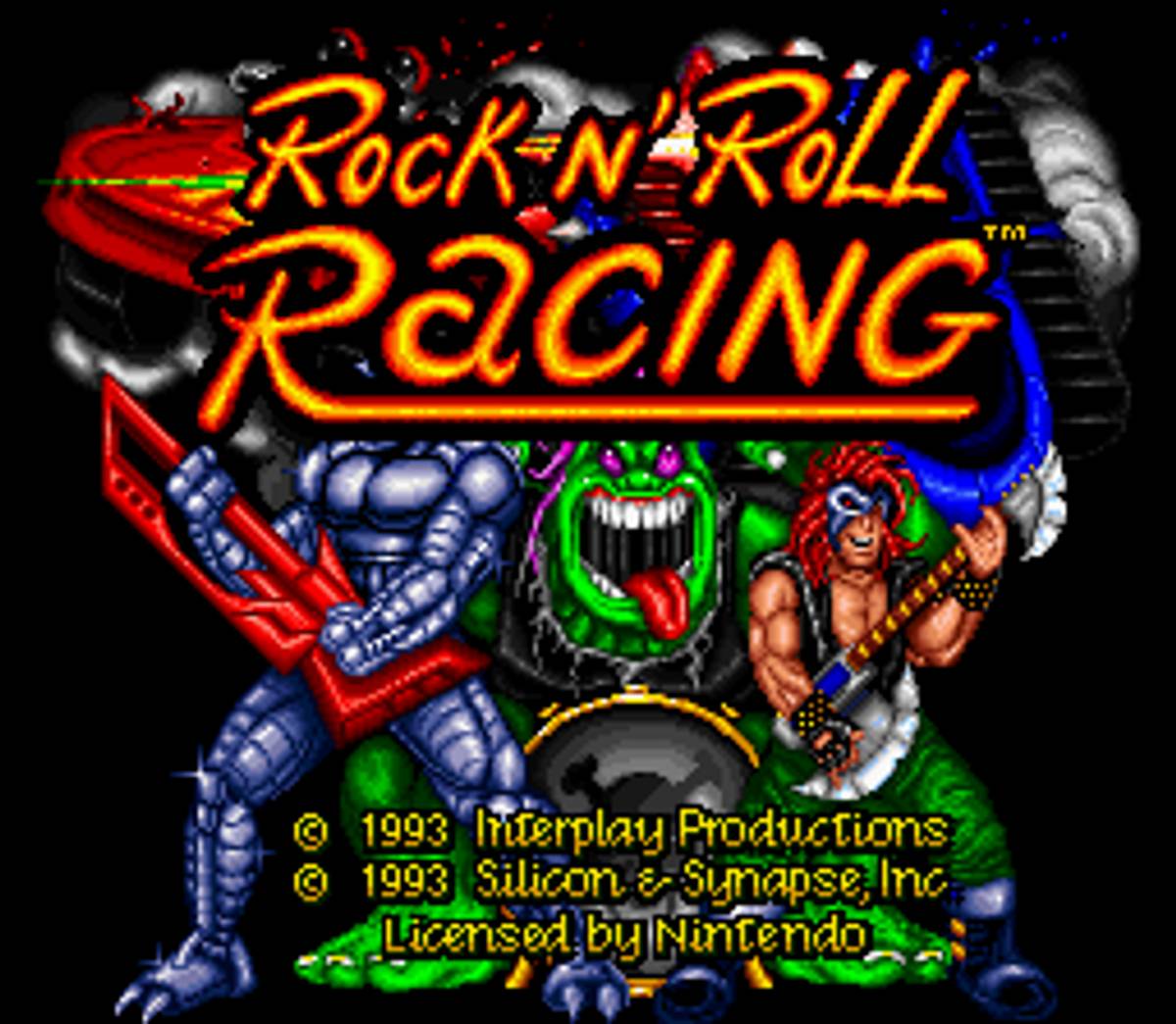 Rock n' Roll Racing ROM - SNES screenshot 1