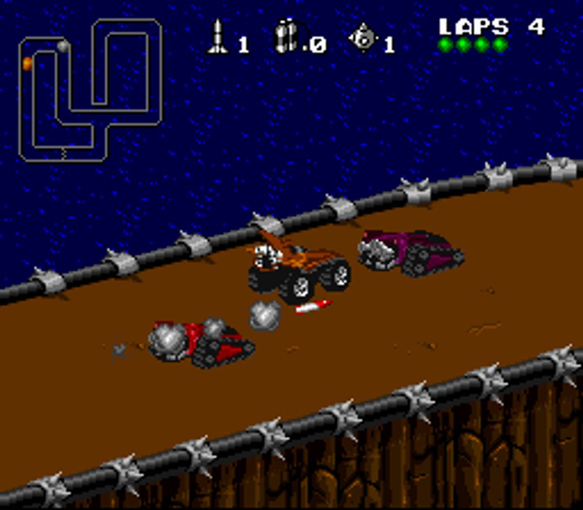Rock n' Roll Racing ROM - SNES screenshot 10
