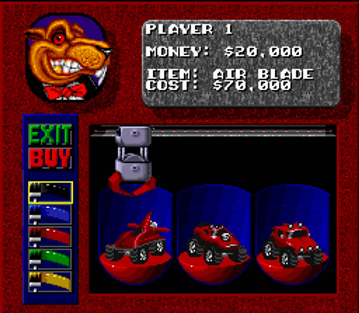 Rock n' Roll Racing ROM - SNES screenshot 4