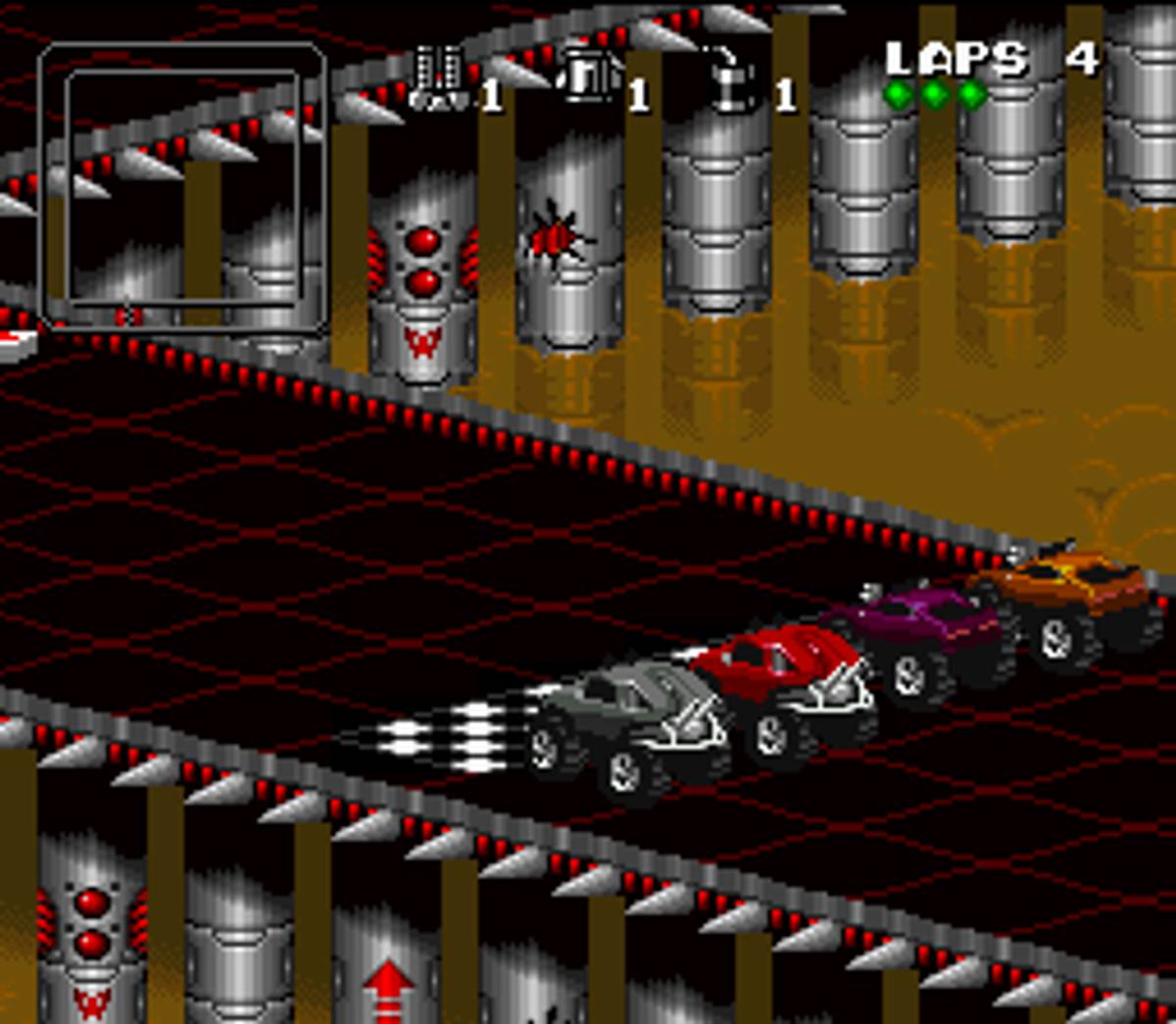 Rock n' Roll Racing ROM - SNES screenshot 6