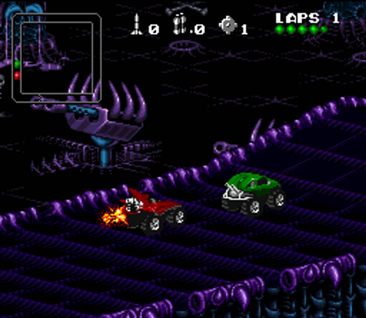 Rock n' Roll Racing ROM - SNES screenshot 7