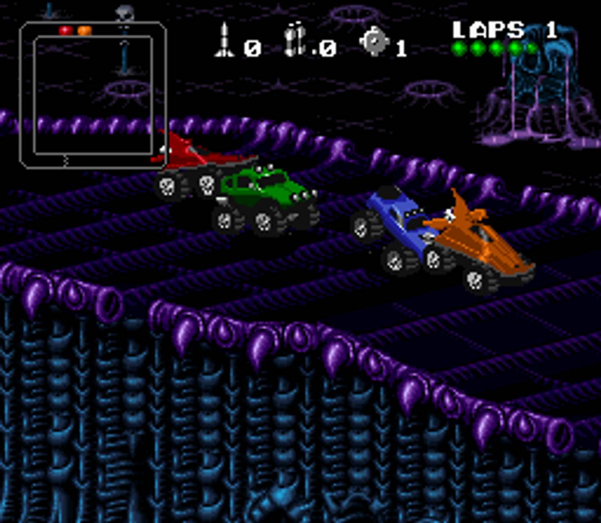 Rock n' Roll Racing ROM - SNES screenshot 8