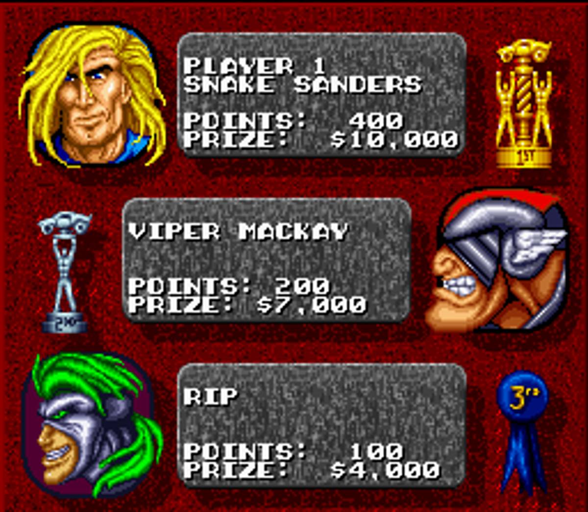Rock n' Roll Racing ROM - SNES screenshot 9