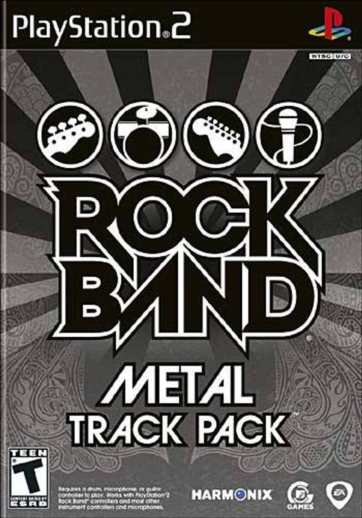 Download Torrent Rock Band: Metal Track Pack ISO – PS2