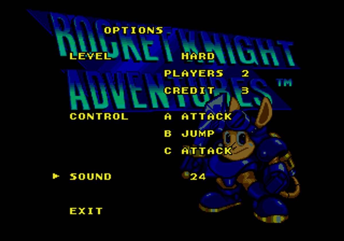 Rocket Knight Adventures ROM - Genesis screenshot 2