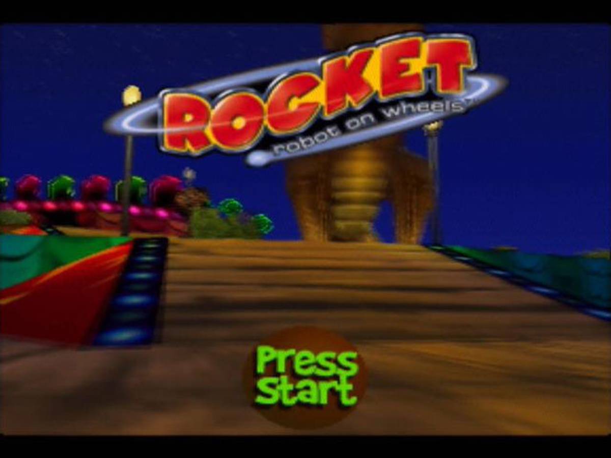 Rocket: Robot on Wheels ROM - N64 screenshot 1