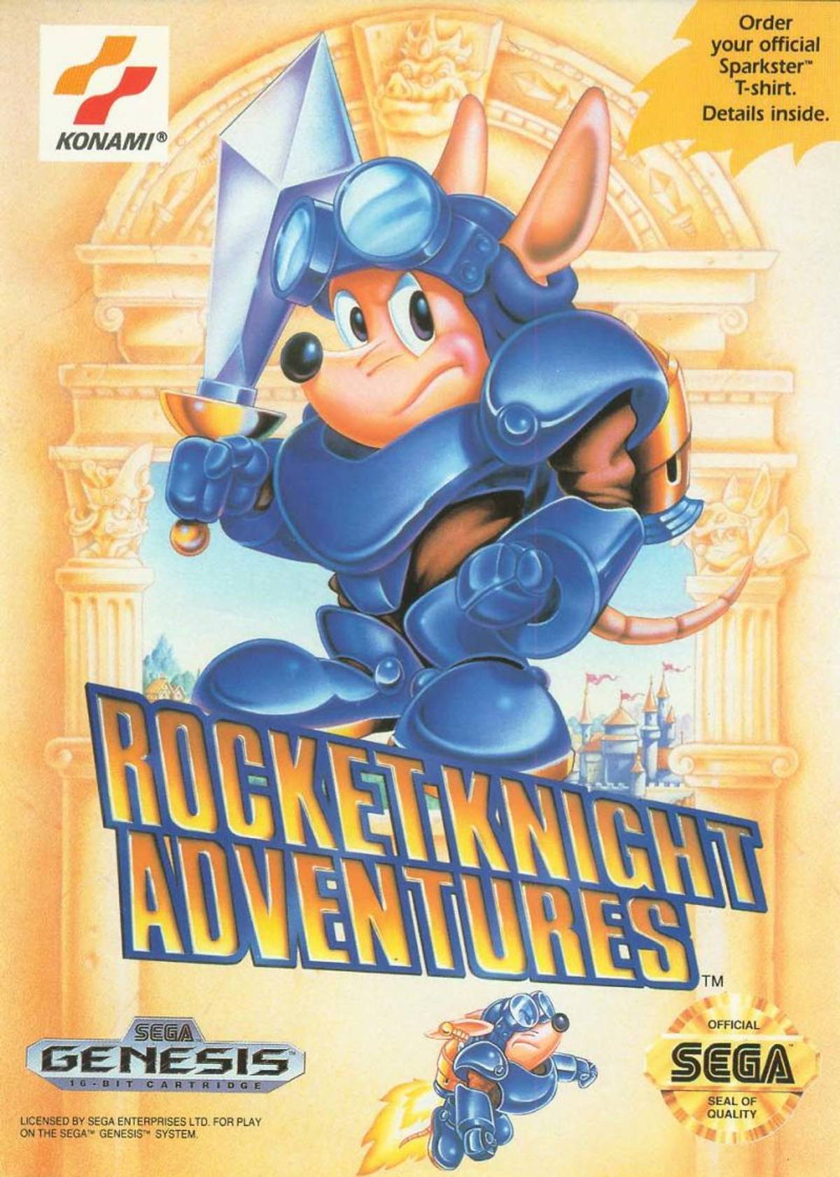 Download Torrent Rocket Knight Adventures ROM – Genesis