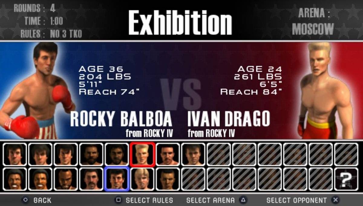 Rocky Balboa ISO - PSP screenshot 3